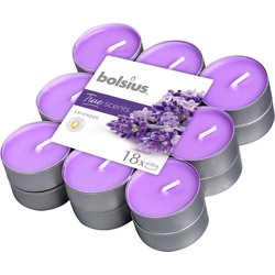 Geurtheelicht brick 18 True Scents Lavendel - Bolsius