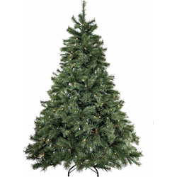 Excellent Trees® Elverum Frosted 180 cm Kerstboom met Verlichting met Mobiele App