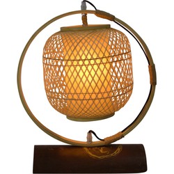 Fine Asianliving Bamboe Webbing Lamp Handgemaakt - Nara D45xH45cm