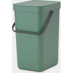 Sort & Go afvalemmer, 12 liter - Fir Green