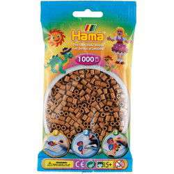 Hama Strijkkralen Nougat Bruin 1000 Stuks