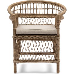 Riviera Maison Victoria Falls Dining Armchair, natural