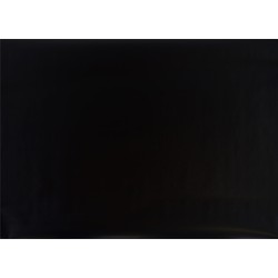 Decoratie plakfolie - zwart - 45 cm x 2 m - zelfklevend - Meubelfolie