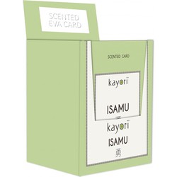 Kayori - Scented Card - 12 stuks - Isamu