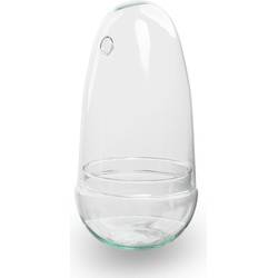 URBANJNGL - Ei - Glazen bol - Stolp - Terrarium ↑ 25,5 cm