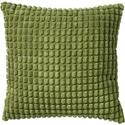 Dutch Decor ROME - Kussenhoes 45x45 cm - 100% polyester - effen kleur - Calliste Green - groen - Dutch Decor