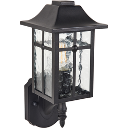 Beliani ALATA - Tuin wandlamp-Zwart-IJzer