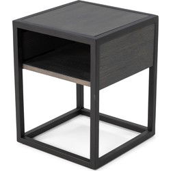 Spinder Design nachtkastje Diva One-Nightstand - Zwart