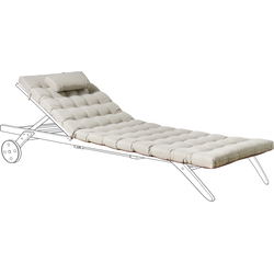 CESANA PREMIUM - Ligstoelkussen - Taupe - Polyester