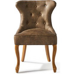 Riviera Maison George Dining Chair, pellini, coffee