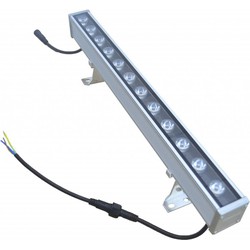 LED bar 24W 1m zwart-grijs