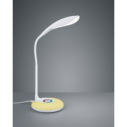 Moderne Tafellamp  Krait - Kunststof - Wit