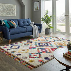 Kleurrijk vloerkleed - Bohemia Multi - 160 X 230 CM