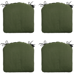 Madison Zitkussen Panama - Green - 46x48 - Groen - 4 Stuks