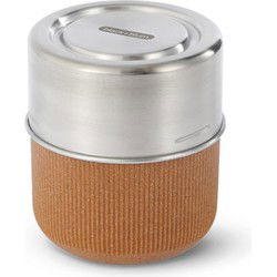 Black+Blum Glazen Lunchpot - Ø95mm - Amandel