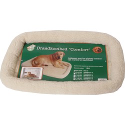 Draadkooibed comfort ivoor 48 x 25 cm