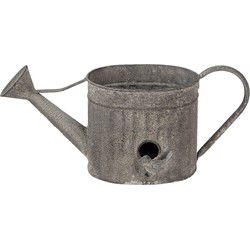 Clayre & Eef Decoratie Gieter  39x18x16 cm Grijs Metaal Woonaccessoires