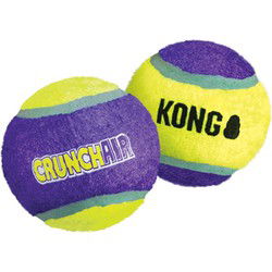 KONG CRUNCHAIR TENNISBALLEN 6,5X6,5X6,5 CM 3 ST