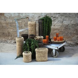 PTMD Plateau Ricci - 45x45x4 cm - Cement - Bruin