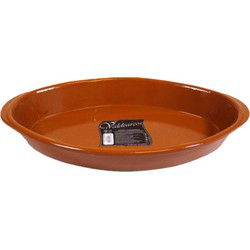 Concorde Tapas ovenschaal/serveerschaal - terracotta - 2.8 liter - Snack en tapasschalen