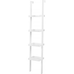 Boekenkast ladder - Noah - Smal - Wit