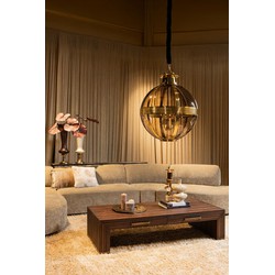 PTMD Salontafel Tiess - 165x80x40 cm - Hout - Zwart