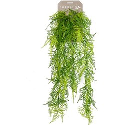 Emerald Asparagus plumosus hanging bush x6 80 cm kunstplant