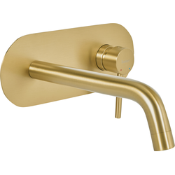 GUAIBA - Wandgemonteerde mengkraan - Goud - Messing