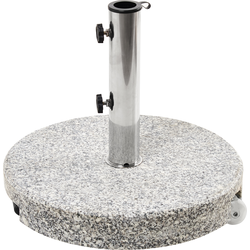 Beliani CERZETO - Accessoires voor parasols-Grijs-Graniet