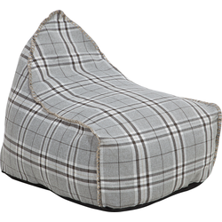 Beliani DROP LINEN - Zitzak-Grijs-Polyester