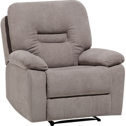 Beliani BERGEN - Fauteuil-Beige-Polyester