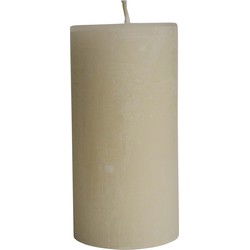 PTMD Kaars New Rustic Outdoor - 15x15x30 cm - Parrafin - Wit