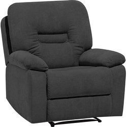 Beliani BERGEN - Fauteuil-Grijs-Polyester