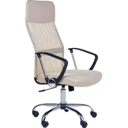 Beliani DESIGN - Bureaustoel-Beige-Mesh