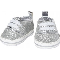 Heless Glitter sneakers zilver (38-45cm)