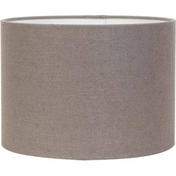 Light & Living - kap - Livigno - bruin - textiel - Ø 25cm - E27 - 2225852