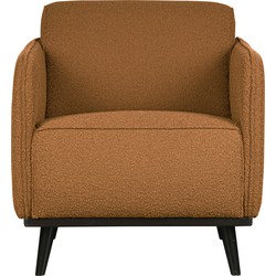 BePureHome Statement Fauteuil - Polyester - Butter - 77x72x93
