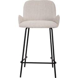 PTMD Leander Cream bar stool