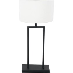 Steinhauer tafellamp Stang - zwart - metaal - 3855ZW