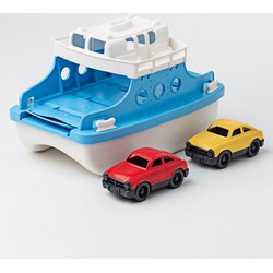 Green Toys Green Toys - Veerboot Met Auto's Blauw/Wit