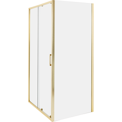 Beliani YORO - Douchecabine-Transparant-Veiligheidsglas