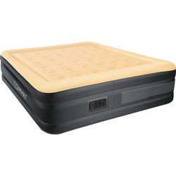 Luchtbed Luchtbed met ingebouwde luchtpomp voor 2 personen 203x157x47 cm Beige ML design