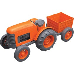 Green Toys Green Toys - Oranje Tractor