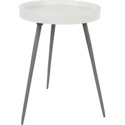 Bijzettafel Karrara Wit - Giga Meubel