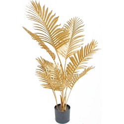 Hoyz Greenery - Kunstpalm Areca goud 120 cm