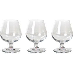 Set van 6x stuks Cognac/likeur glazen 250 ml - Cognacglazen