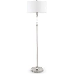 Maytoni - Vloerlamp Alicante - Nikkel - Ø44