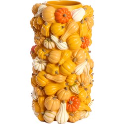 Light & Living - Vaas PUMPKIN - Ø27.5x49cm - Geel