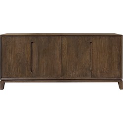 Livingfurn - Dressoir Cortez - 190x85x40 cm - Mangohout