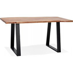 RAFA eettafel in industriële stijl 160x90x76 cm